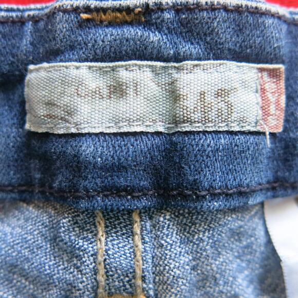 LEVIS 545 CAPRI Jeans Size 10 Women Zipper Pockets Mid Rise Medium Wash Blue - Picture 11 of 11